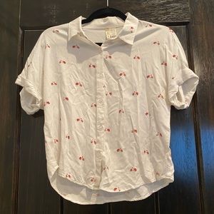 short sleeve button down shirt